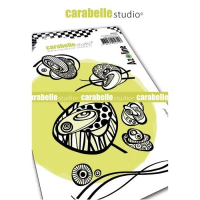 Carabella Studio Cling Stamps - Precious Rollers